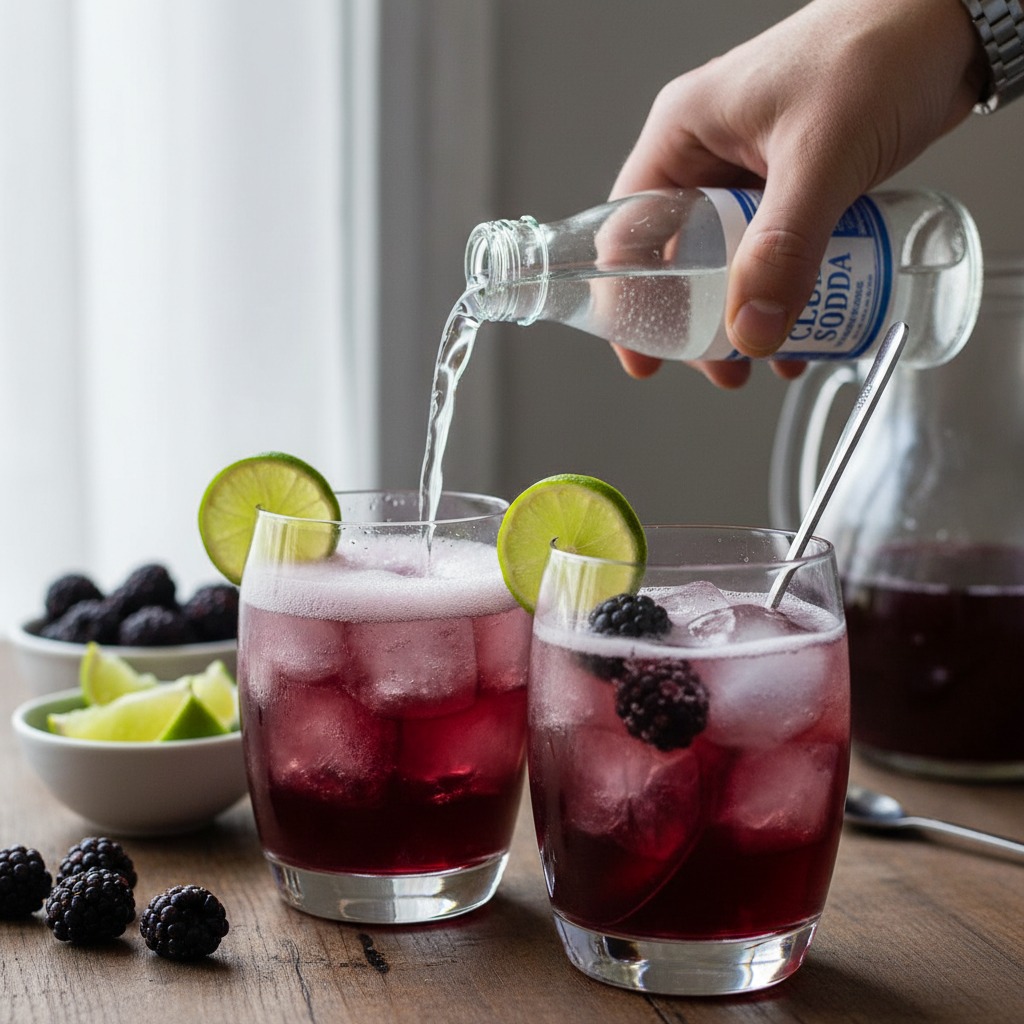 Finish and garnish