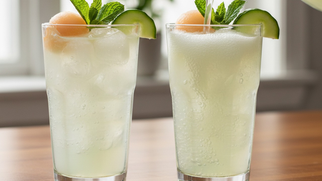 Serve chilled with garnish
