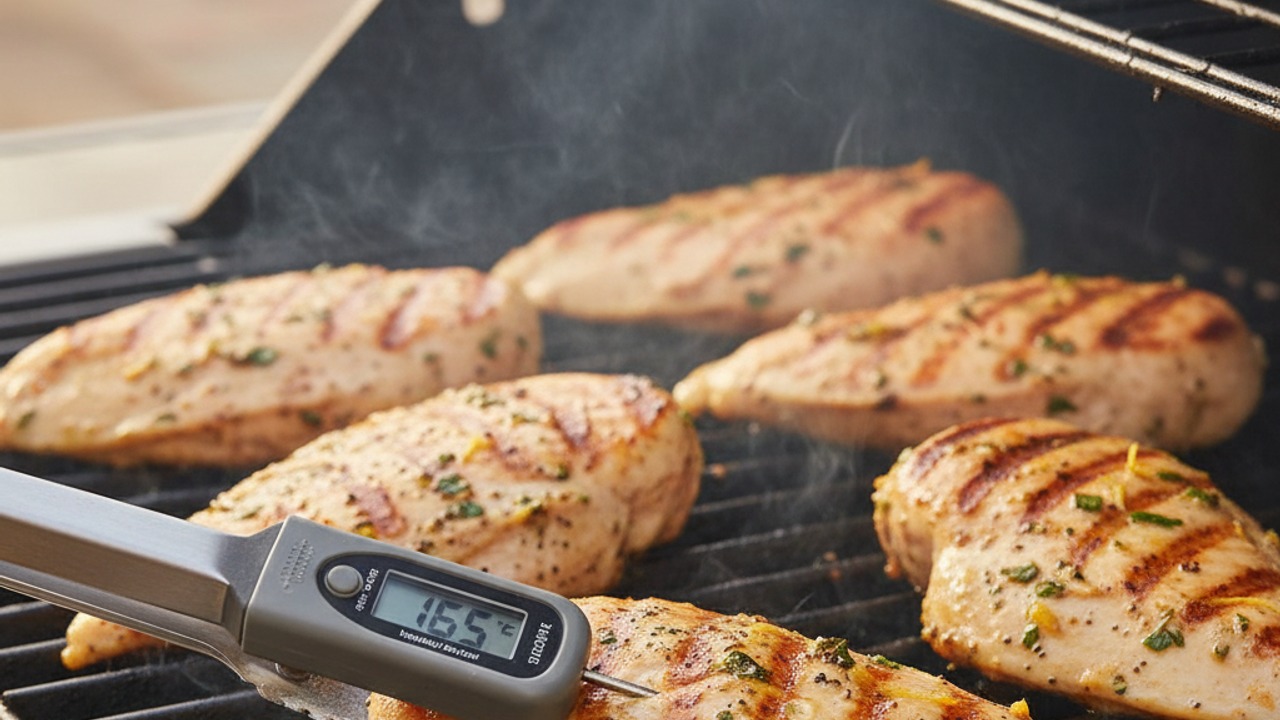 Grill the chicken