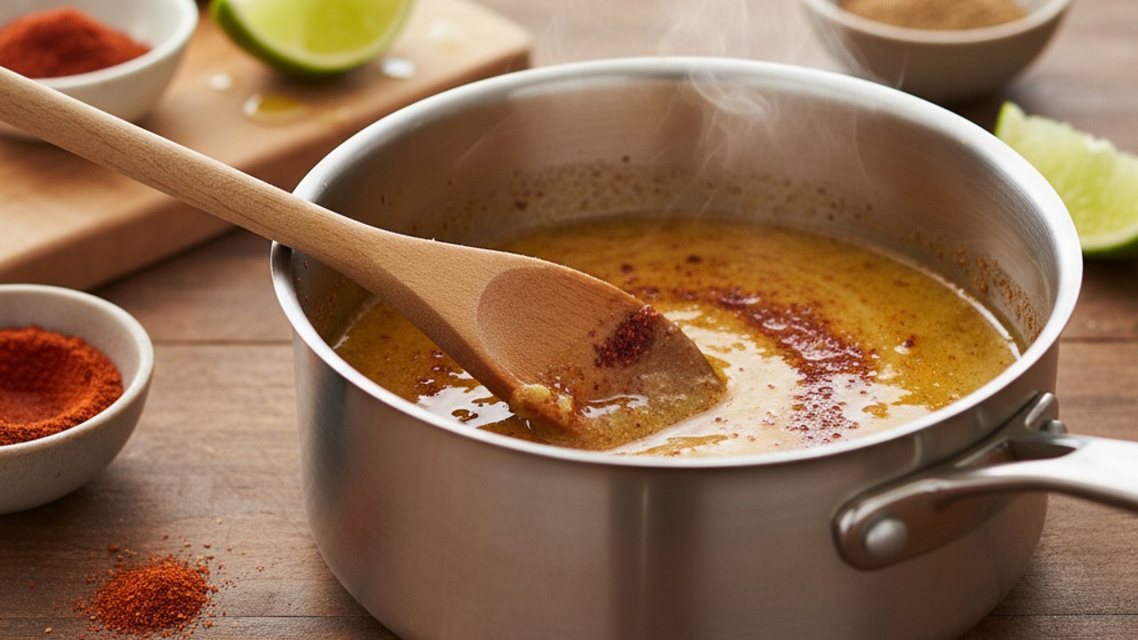 Make the chili-lime butter