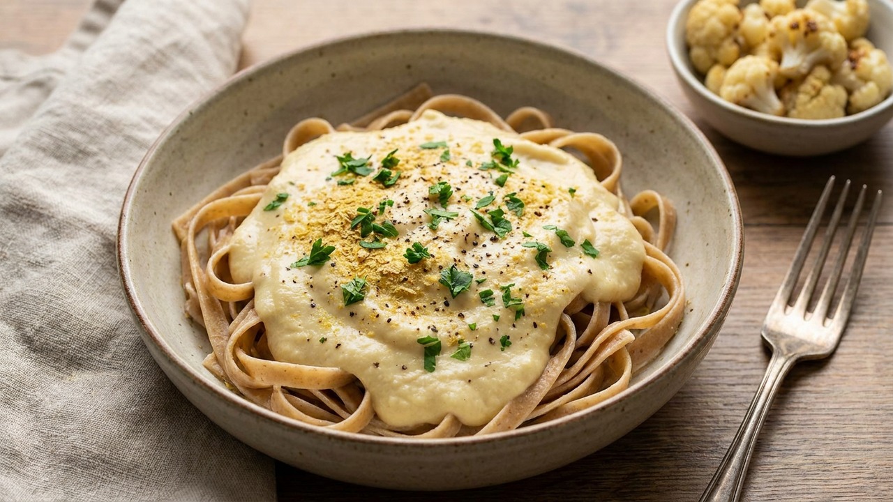 Cauliflower Alfredo Whole-Grain