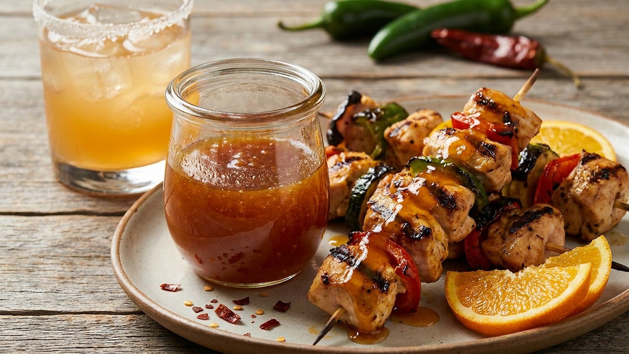 Chile Orange Simple Syrup