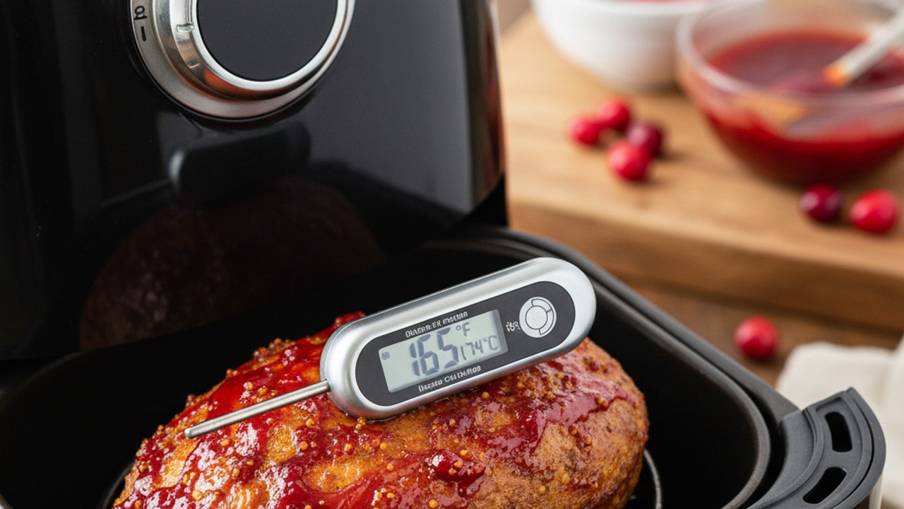 Finish cooking to safe temperature