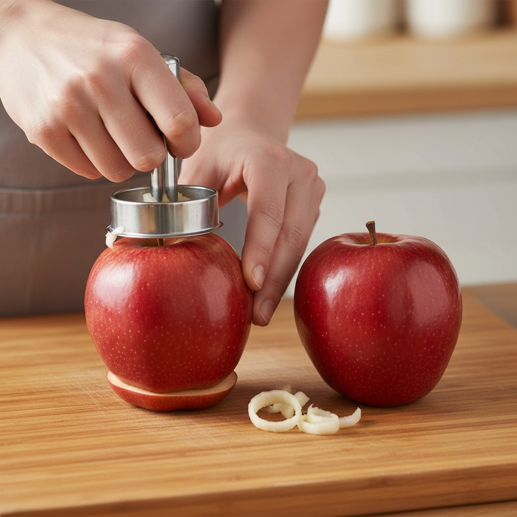Prep the apples
