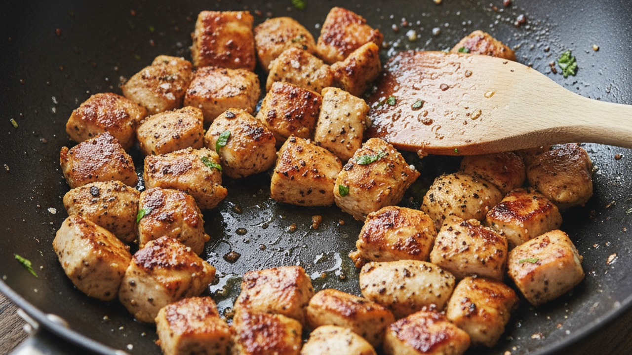 Cook the chicken