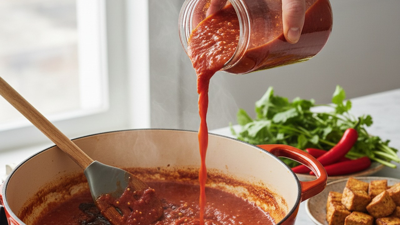 Build the tomato base