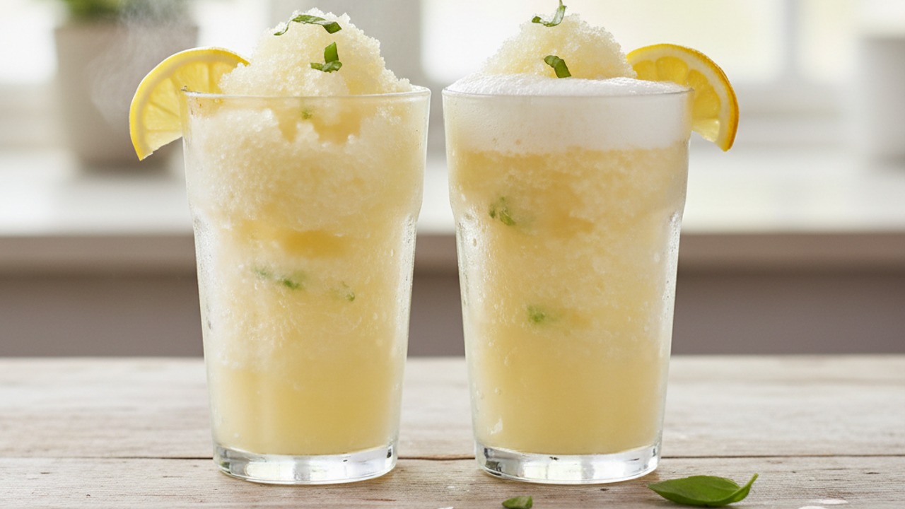 Serve and garnish