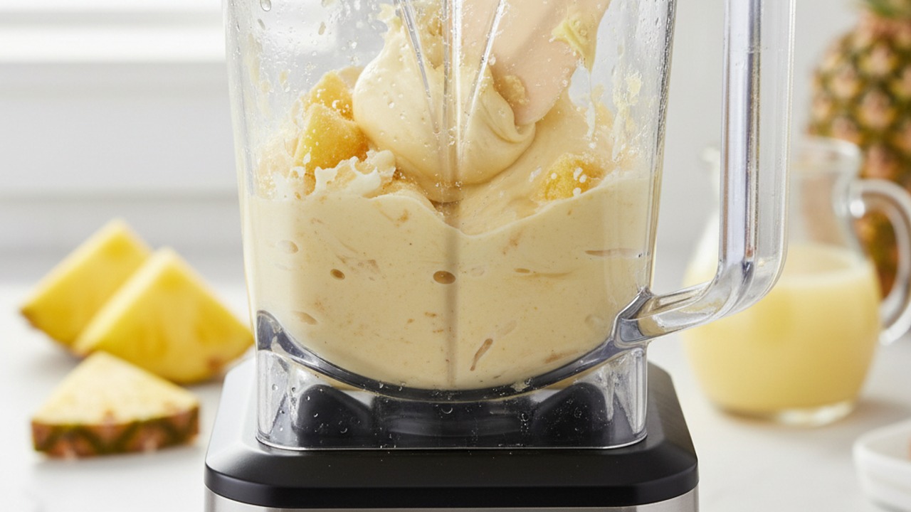 Build the soft‑serve texture