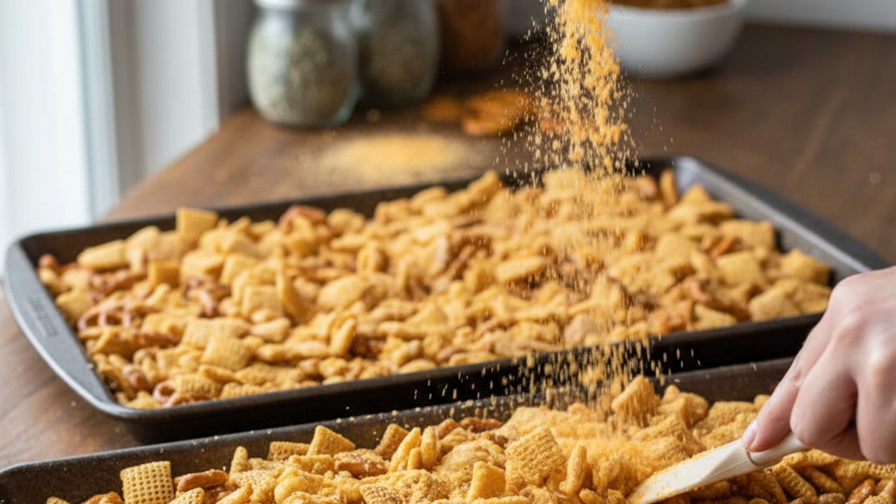 Toss with powdered cheddar
