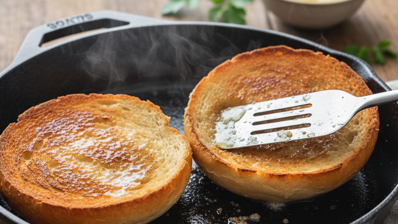 Toast the buns