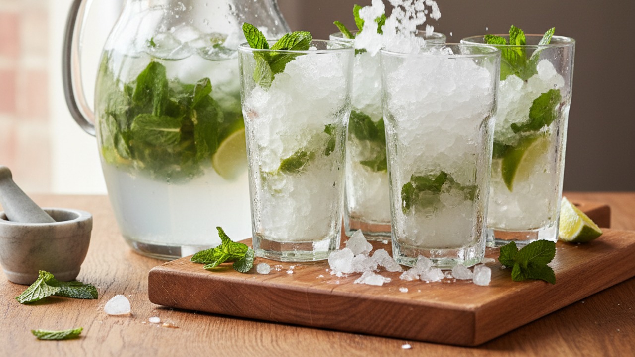 Add crushed ice
