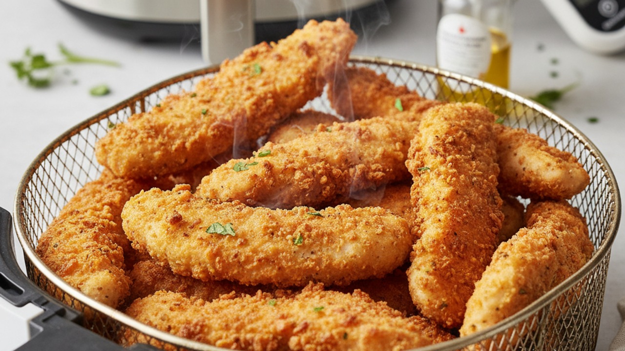 Air fry until golden