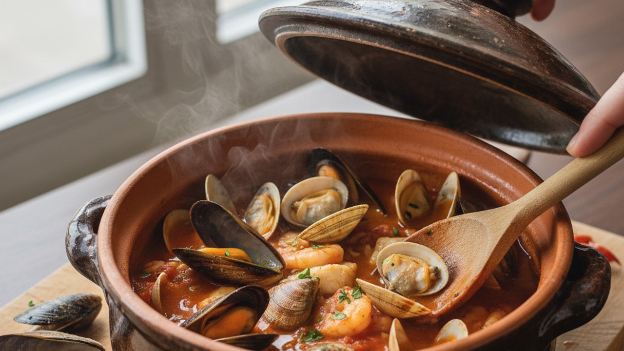 Cook shellfish until they open