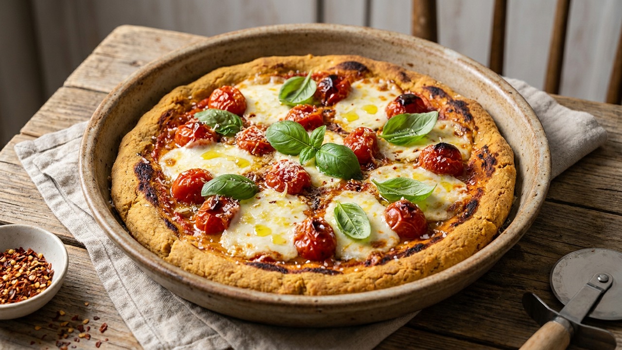 Chickpea Pizza Crust