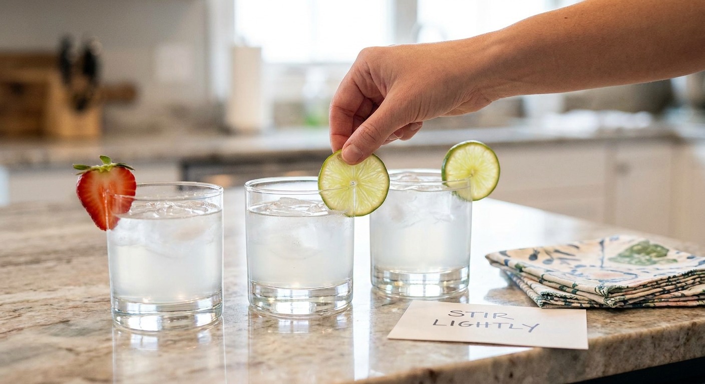 Garnish and serve