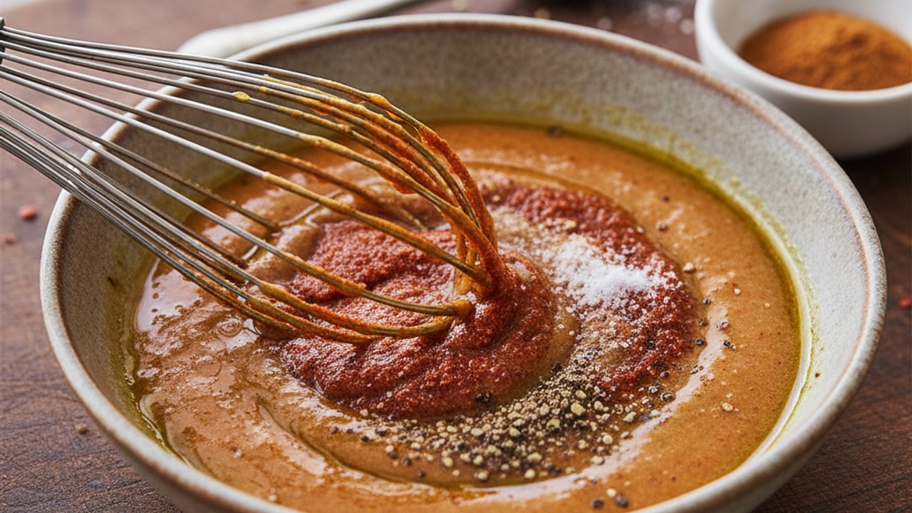 Make the smoky spice oil