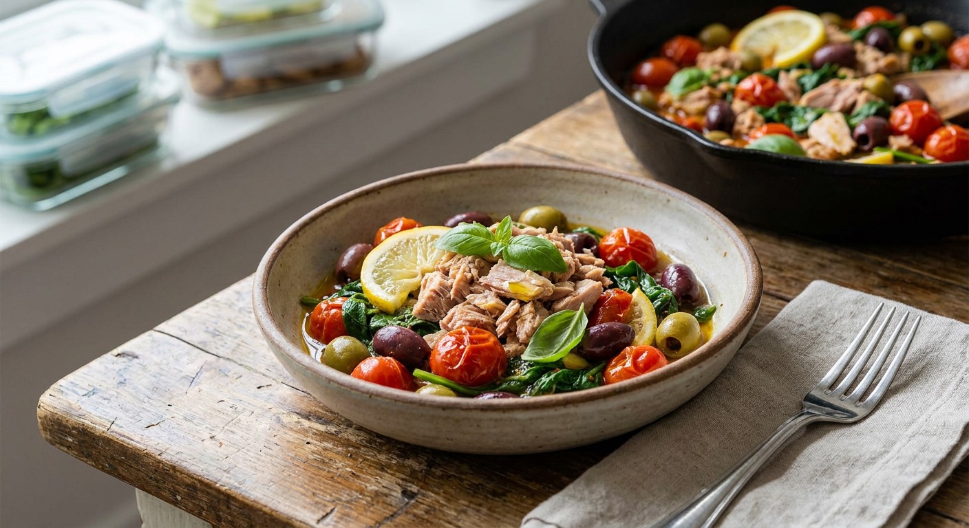Mediterranean Tuna Meal Prep