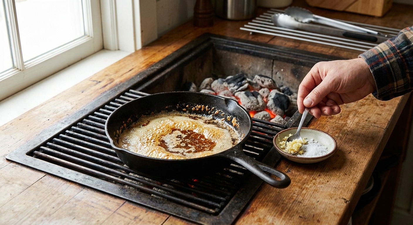 Make nutty brown-butter garlic