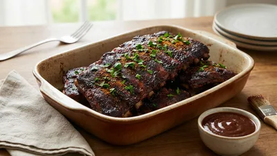 Oven Memphis Dry-Rub Ribs