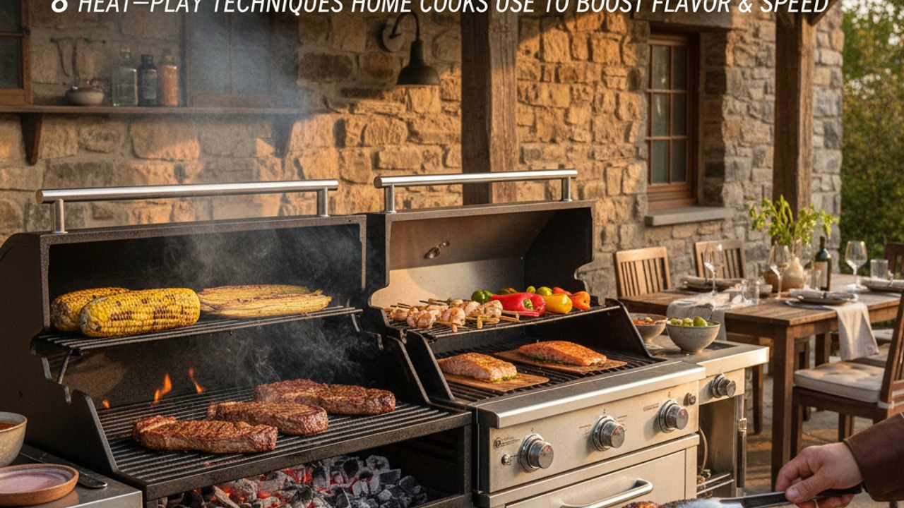 Trending Hybrid Grilling Methods for 2026: 8 Heat‑Play Techniques Home Cooks Use to Boost Flavor & Speed
