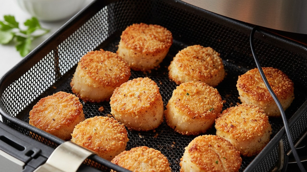 Air-fry until golden