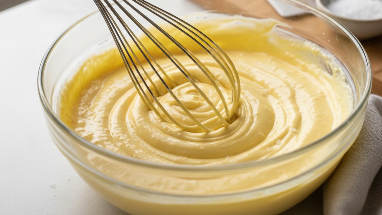 Blend yolks with cream cheese and salt