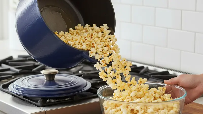 Pop the corn