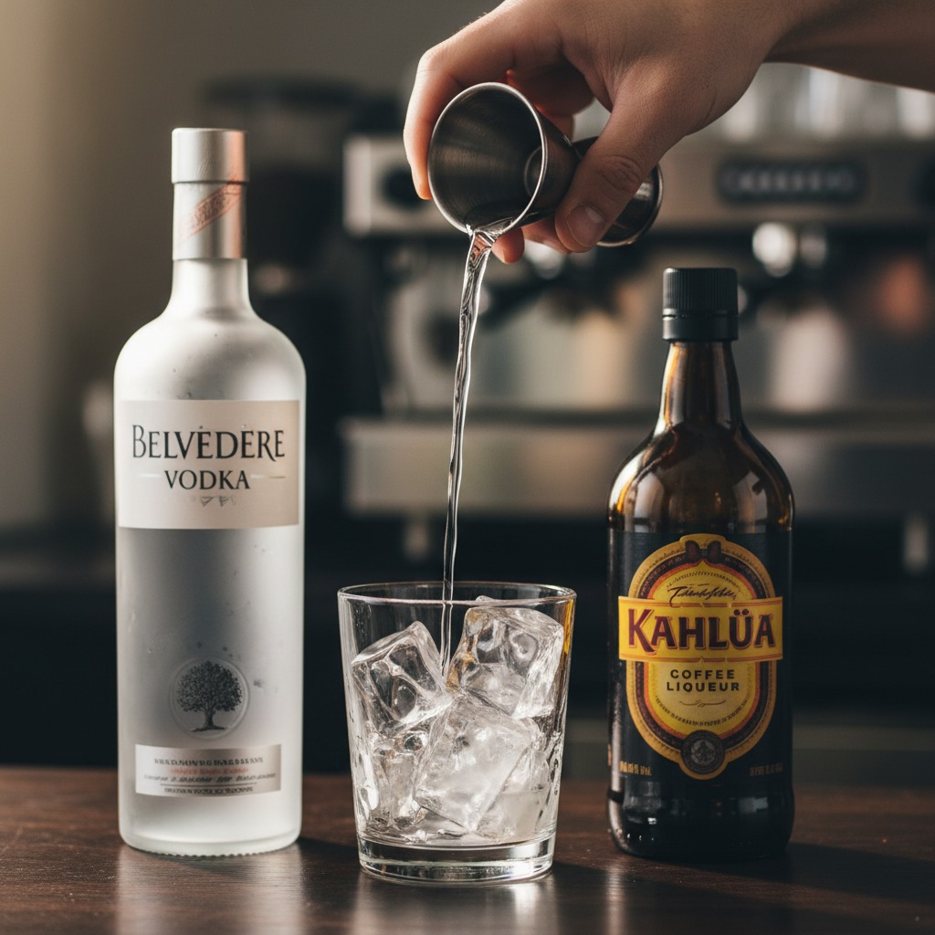 Measure and pour spirits