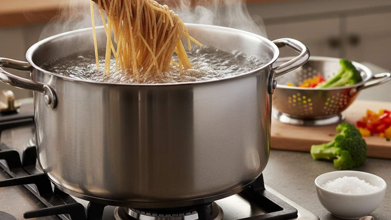 Cook the pasta