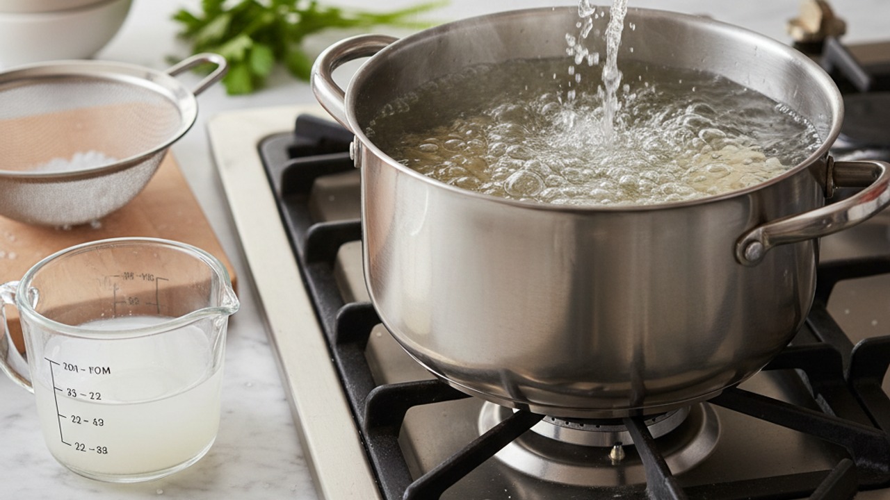 Cook the pasta