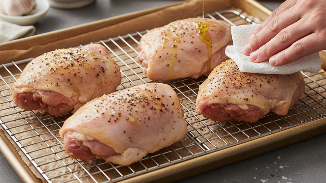 Prepare the chicken