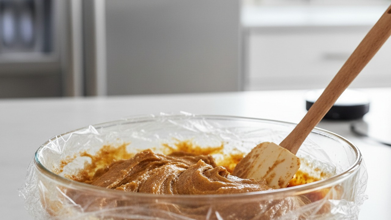 Combine dough and chill briefly