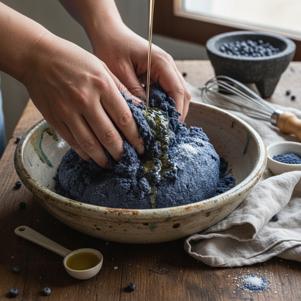 Mix the masa into a soft dough