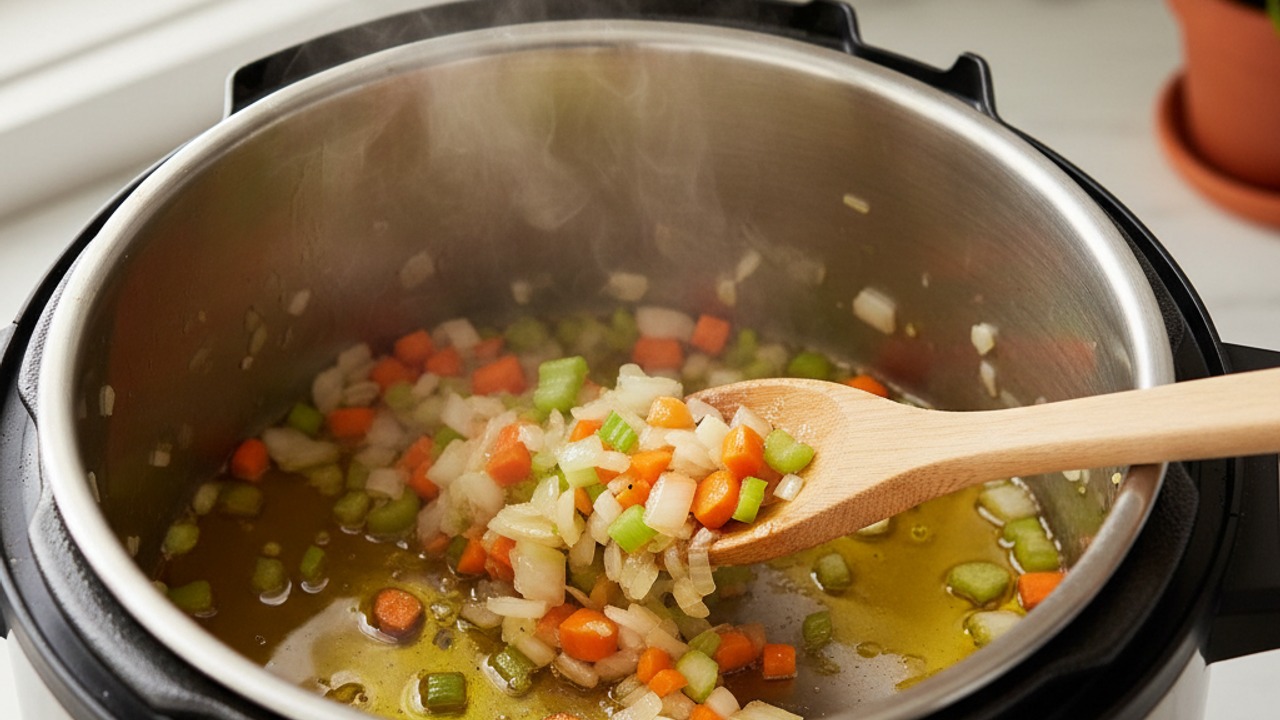 Sauté the aromatics