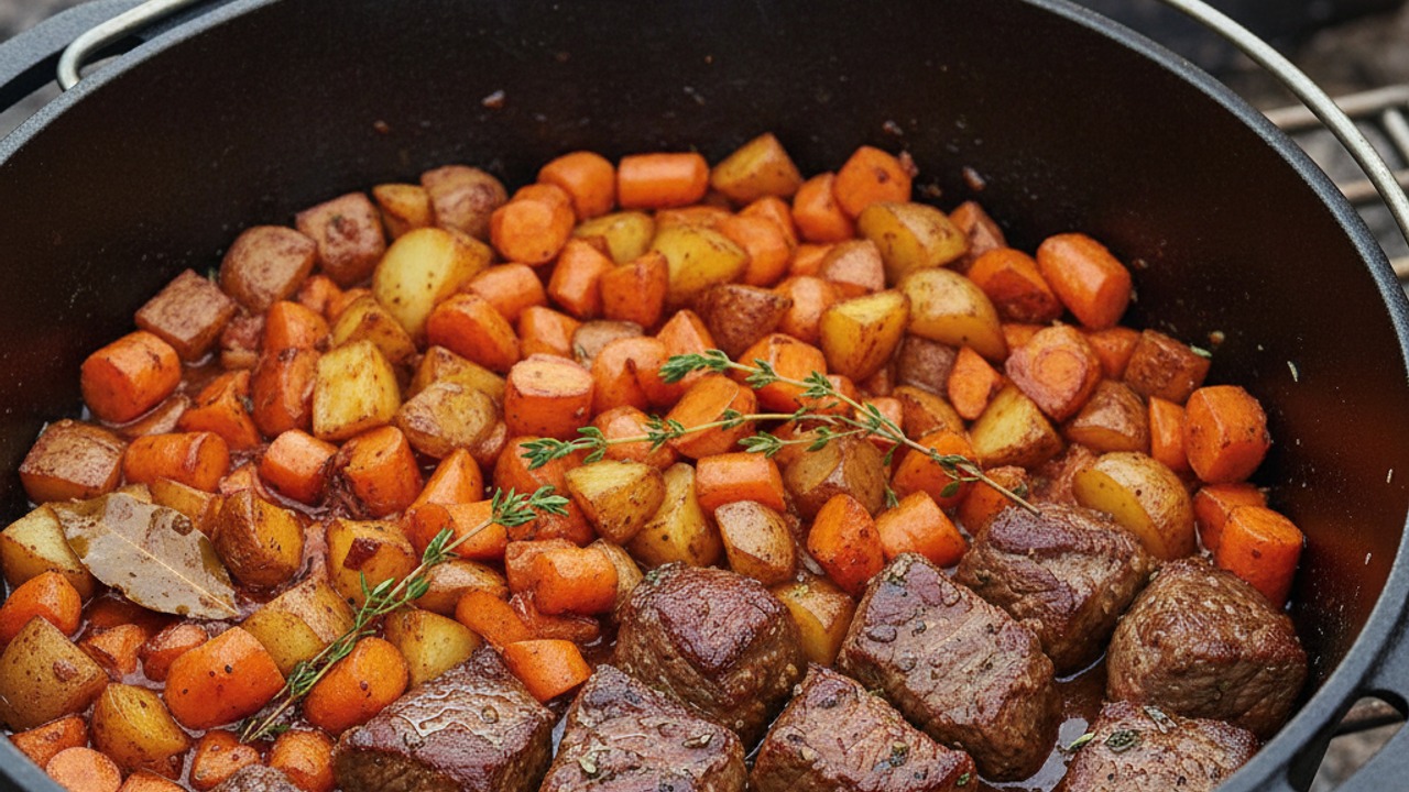 Add root vegetables
