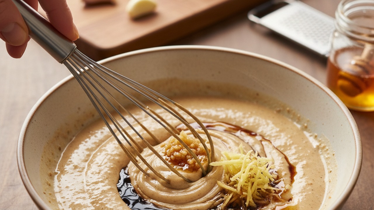 Whisk together the marinade