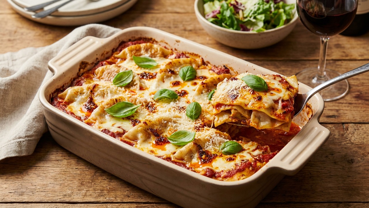 Dumpling Lasagna