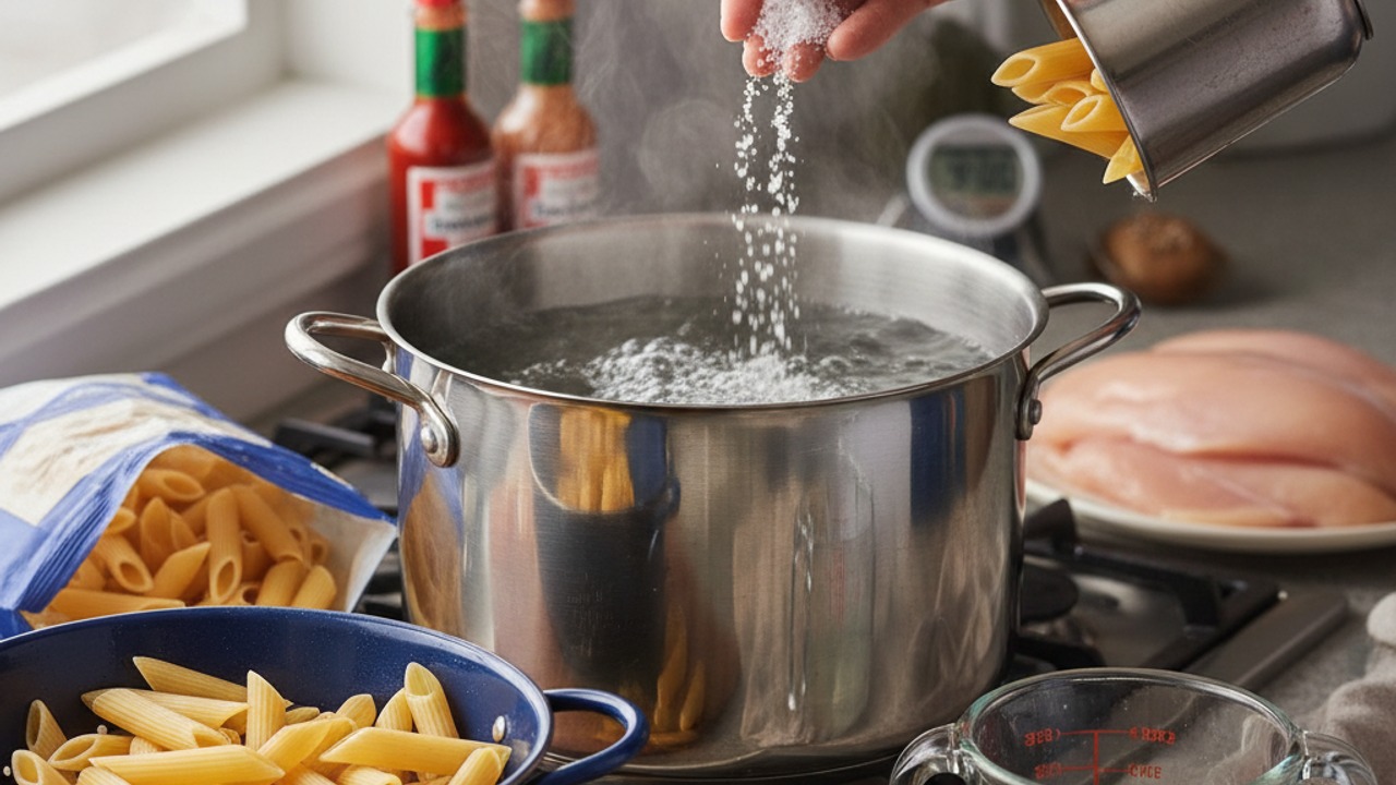 Cook the pasta