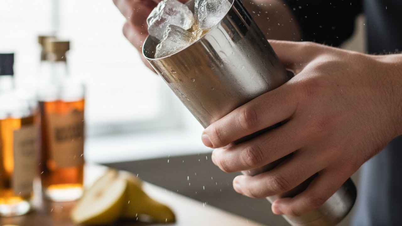 Shake with ice