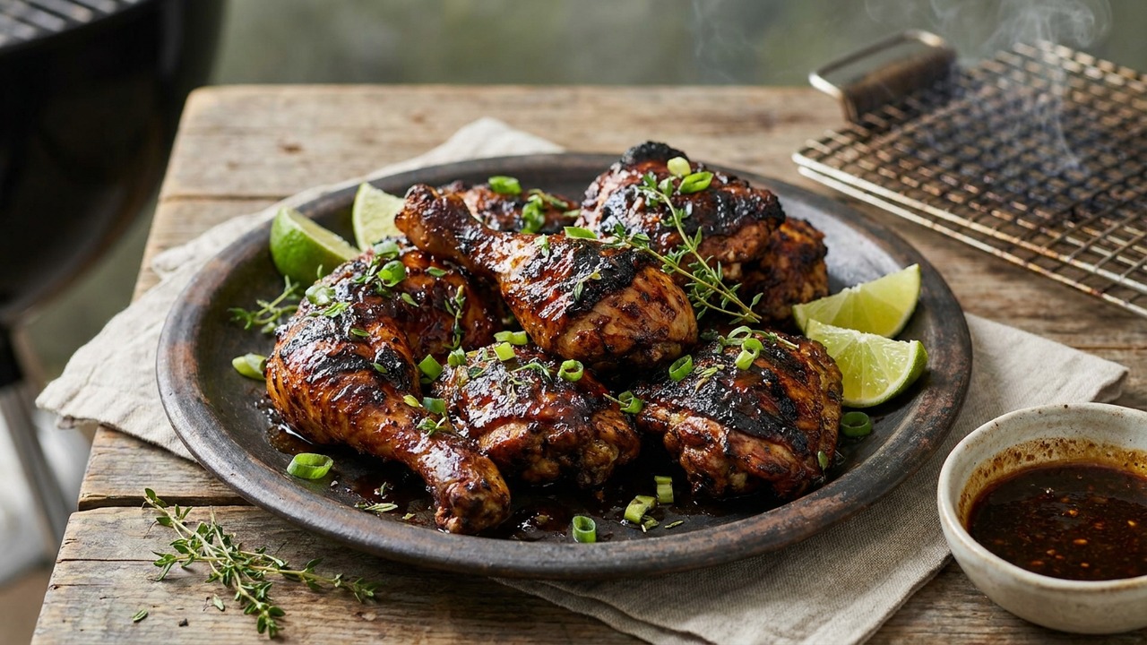 Jamaican Jerk Chicken Marinade for Smoking or Grilling