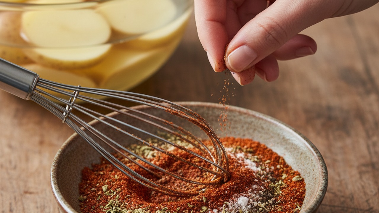 Make the Cajun seasoning blend