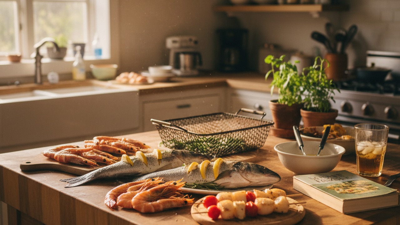 Summer Seafood on the Grill