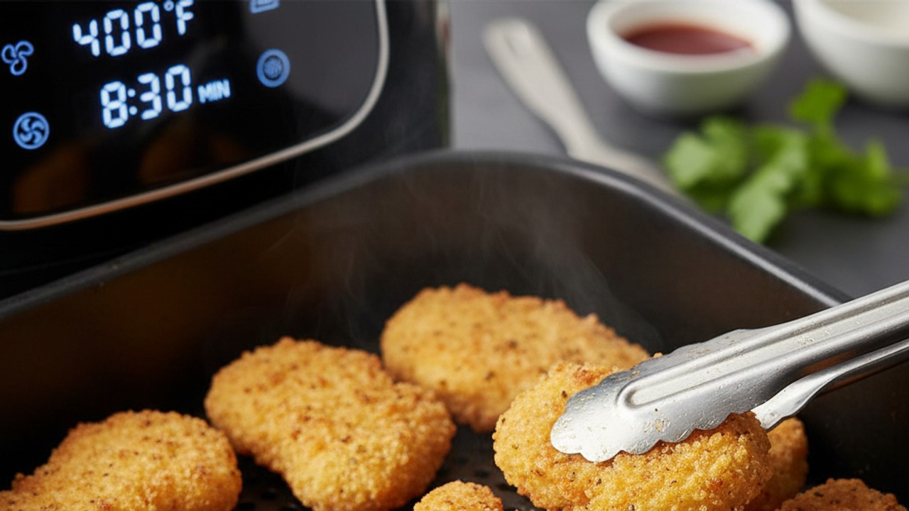 Air fry until golden