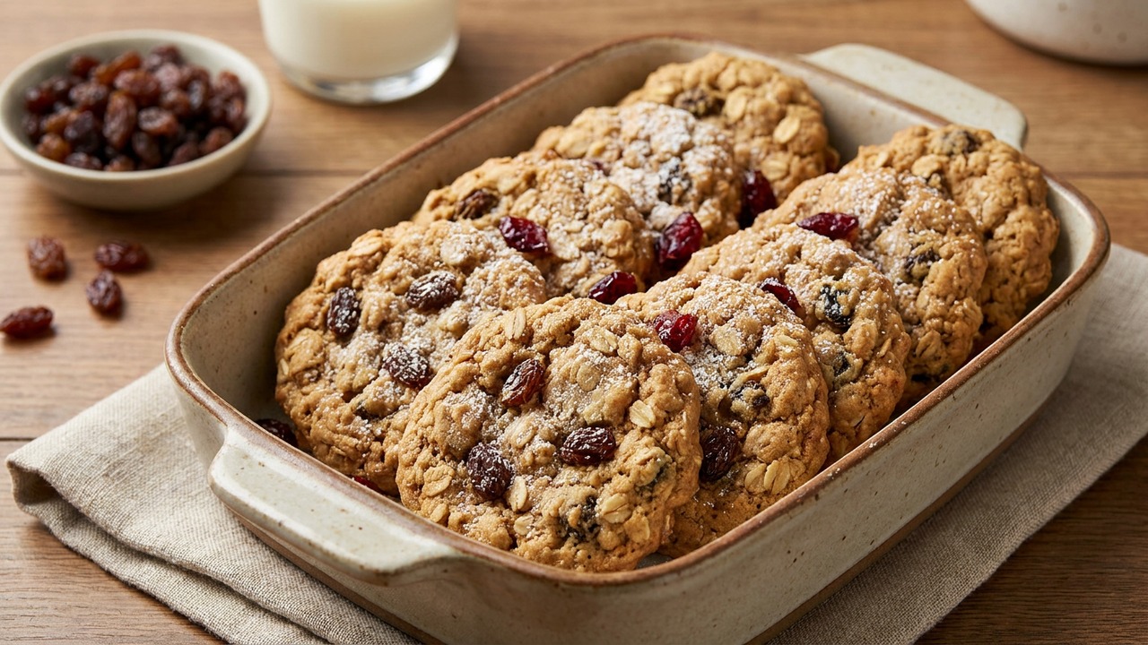 Oatmeal Raisin Cookies