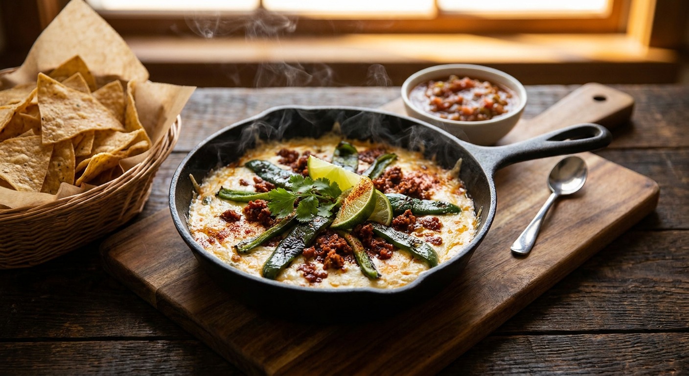 Smoked Queso Fundido