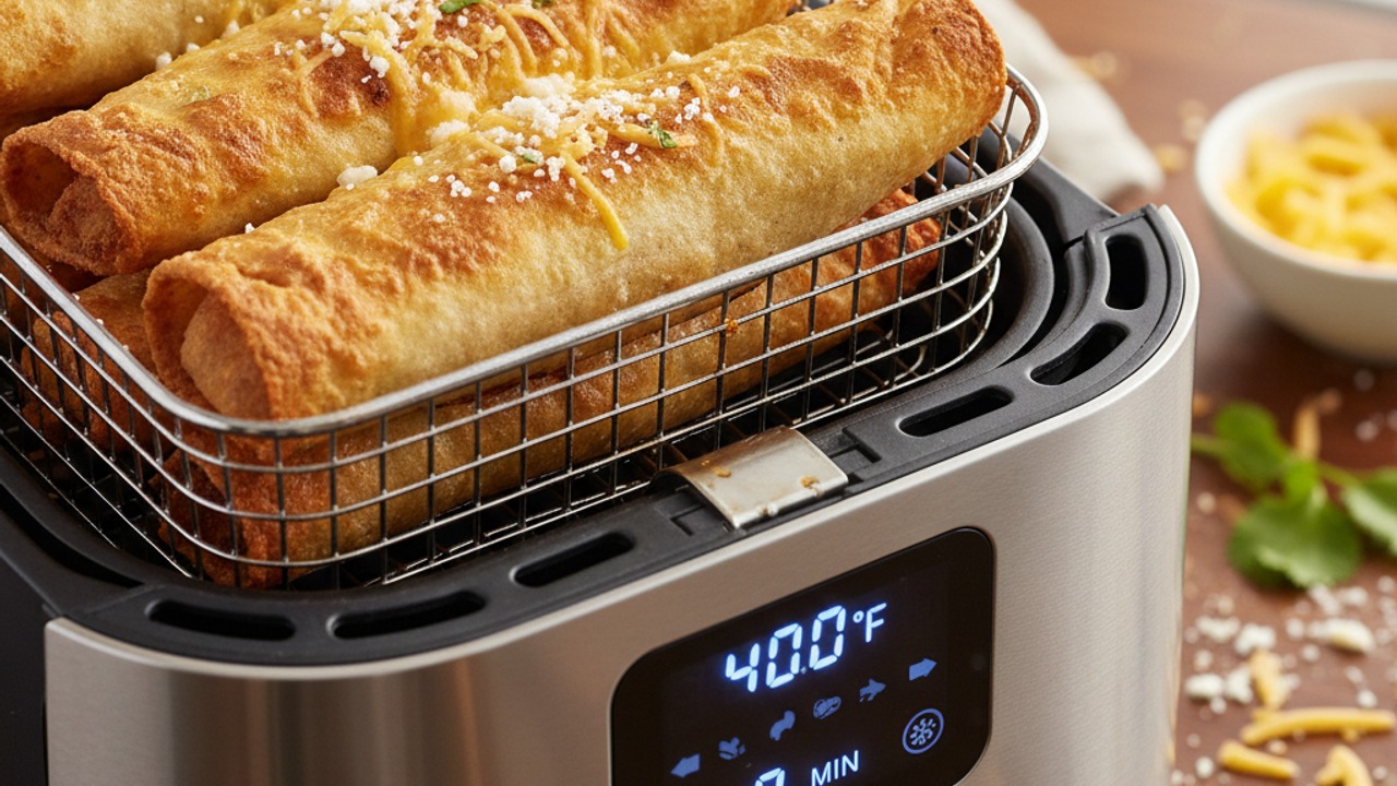 Air fry until golden and crisp
