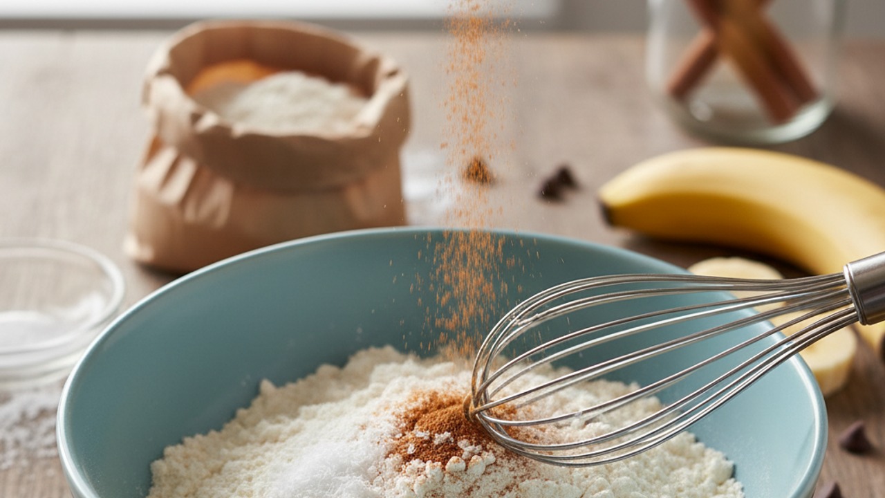 Whisk dry ingredients