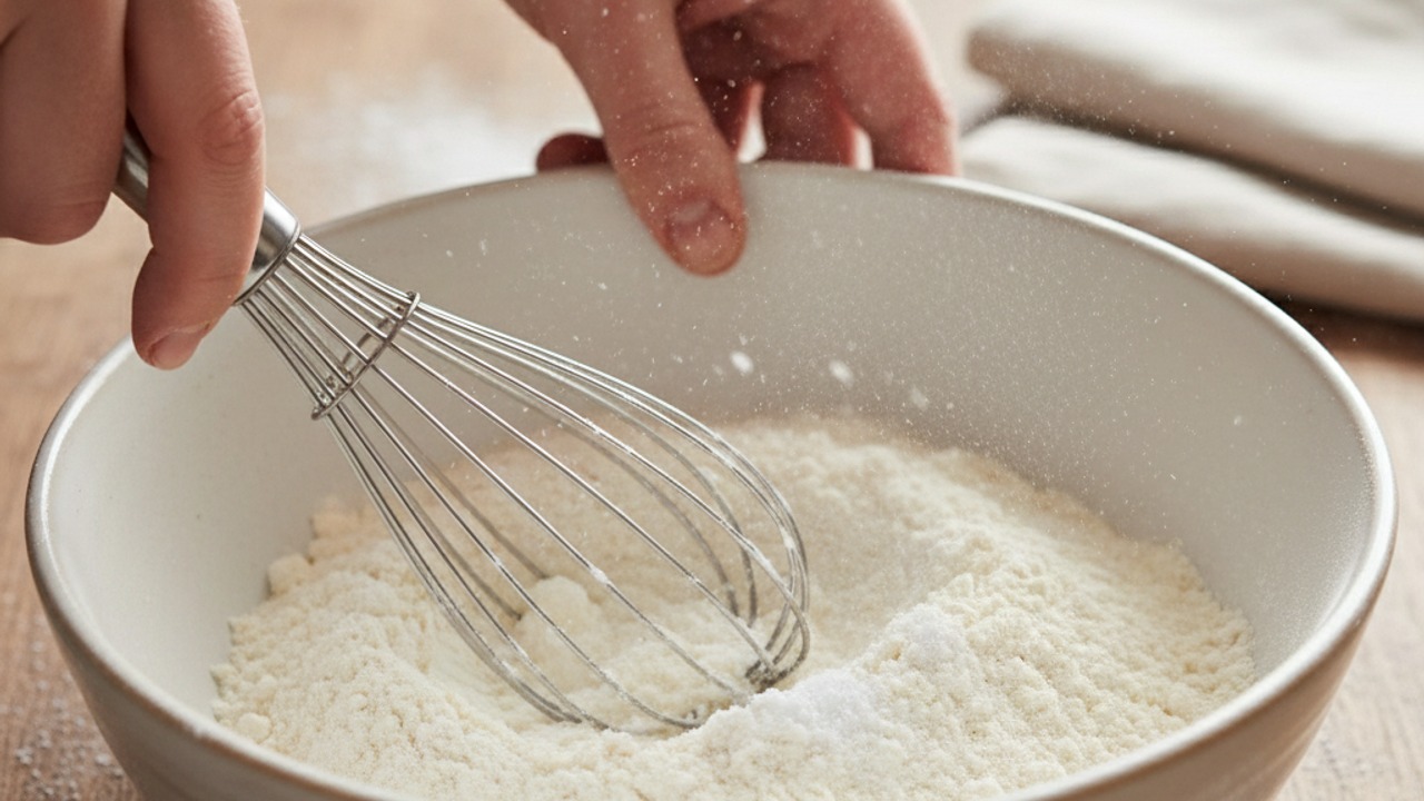 Whisk dry ingredients