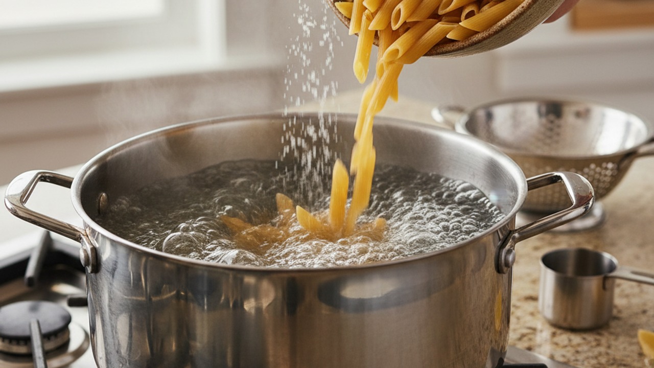 Cook the pasta