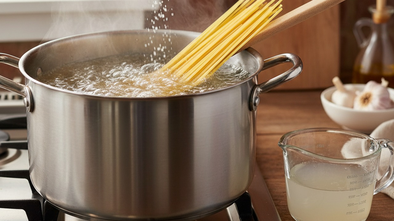 Cook the pasta